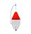 Boia Cevadeira Tori JR Pesca - Vermelho copo Branco - Imagem 1