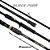 Vara Black Pira Kawana - 2.4m (2 partes)  - 30-60Lbs - Imagem 1
