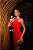 Vestido Dália - Vermelho - Imagem 3