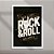 Quadro Decorativo Rock and Roll - Imagem 1