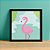 Quadro Decorativo Relax Flamingo - Imagem 2