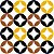 Adesivo de Azulejo Geométrico Retrô - Imagem 2
