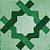 Adesivo de Azulejo Estrela Verde - Imagem 2