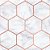 Adesivo de Azulejo Hexagon Marble - Imagem 2