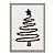 Quadro Decorativo Árvore de Natal Clean - Imagem 4