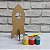 Escultura Foguete em MDF Pintura Infantil - Imagem 1