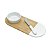 Bandeja de Bambu com bowl de Ceramica e Espatula 28x12cm - Imagem 1