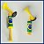 Corneta / Buzina de mão, Vuvuzela  do Brasil - Imagem 4