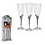 Conjunto de Taça Champagne 150 ml - 06 unidades - Silver Plastic - Imagem 3