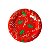 Prato Redondo 20cm de plástico  tema de natal - Riomaster - Imagem 1