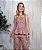 Peplum Fábia Estampada Rosa - Imagem 1