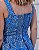 Peplum Fábia Estampada Azul Escuro - Imagem 3