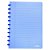 Caderno De Disco A4 72 Folhas Transparent Azul - Atoma - Imagem 1