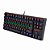 TECLADO MECANICO GAMER DAKSA PRETO RKEYBOARD SWITCH RED - Imagem 1