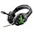 HEADSET GAMER WARRIOR HARVE P2 GREEN PH298 MULTILASER - Imagem 1