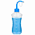Almotolia em Polietileno 250 mL Natural com Bico Curvo Azul e Cânula – J.Prolab - Imagem 1