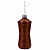 Almotolia em Polietileno 500 mL Âmbar com Bico Reto – J.Prolab - Imagem 1