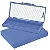 Caixa Porta Lâminas com capacidade para 100 lâminas azul - Imagem 1