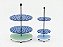 Suporte Giratório para Pipetas em Polipropileno – Capacidade para 64 Pipetas | J.Prolab - Imagem 1