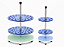 Suporte Giratório para Pipetas em Polipropileno – Capacidade para 12 Peças – J.Prolab - Imagem 1