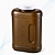Coletor de Urina 24 h Âmbar Translúcido em PE (2 L / 2.000 mL) sem Selo – Pacote com 44 unidades – J.Prolab - Imagem 1
