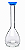 Balão volumétrico classe A ASTM com tampa de polietileno ou sem tampa Pyrex - Corning - Imagem 1