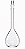 Balão volumétrico classe A ASTM com tampa de vidro certificado individual Pyrex - Imagem 1