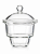 Dessecador com botão grande 10.500 mL Pyrex - Corning - Imagem 1