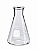 Erlenmeyer Graduado Boca Estreita e Borda Grossa Pyrex — Corning - Imagem 1
