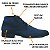 Bota Social Masculina Nobuck Azul Marinho SLZ - Imagem 1