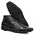 Bota Social Masculina Nobuck Black Couro SLZ - Imagem 3