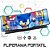 Fliperama Portátil, 26 mil Jogos, Estampa Sonic 2, Controle Arcade 2 Players - Imagem 1