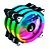 Kit Fan Com 3 Unidades Rise Mode Energy, 120mm, ARGB, Black, FN-02-RGB 5V - Imagem 2