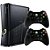 Console Xbox 360 Slim, 4GB, 2 Controles, Microsoft, Usado (Em Perfeito Funcionamento) - Imagem 1