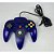 Controle Nintendo 64, Azul Transparente, Analógico 100%, Original Nintendo (Usado) - Imagem 1
