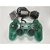 Controle Playstation Dualshock 1, Verde Transparente, Para PS1 e PS2, Original Sony (Usado) - Imagem 1