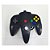 Controle Nintendo 64 Preto e Branco, Analógico 100%, Original Nintendo (Usado) - Imagem 1