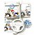Controle Wii Wheel com Wii Remote, Mario Kart Wii, para Wii e Wii U, Na Caixa, Original Nintendo (Seminovo) - Imagem 2