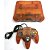 Console Nintendo 64, Tangerina, Com 1 Controle, Nacional Gradiente, Original Nintendo (Usado) - Imagem 3