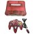 Console Nintendo 64, Vermelho, Clear Red, Na Caixa Seriado, Original Nintendo (Usado) - Imagem 3