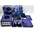 Gamecube Azul, Na Caixa Seriado, Com Game Boy Player, Disco de Boot, Nintendo (Usado) - Imagem 1