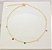 Colar choker ponto de luz coloridos em zirconia - Imagem 1