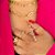 Colar venziana com pingente cruz rosa em zirconia - Imagem 2