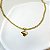 Choker coração relevo - Imagem 5