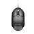 Mouse óptico com fio usb 1200DPI preto Multilaser - Imagem 1