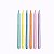 Canetinha vai e vem com 6 cores em tons pastel Faber Castell - Imagem 2