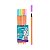 Caneta marcador fineliner 0,4mm 6 cores tons pasteis Onda - Imagem 2