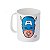 Caneca Plástica 400 ML Capitão America Plasduran - Imagem 1