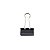 Binder 32mm Prendedor De Papel Clips Preto 24Uni Jocar Office - Imagem 2