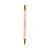 Lapiseira 2.0 Soul Estampada Brw Rosa Com Coração Dourado - Imagem 1